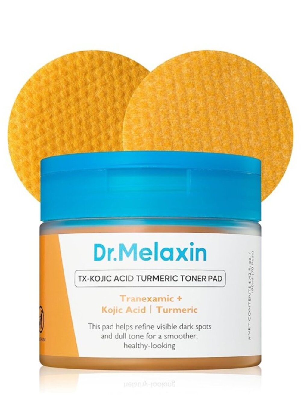 Dr.Melaxin TX-Kojic Acid Turmeric Toner Pads (70) Korean Skincare